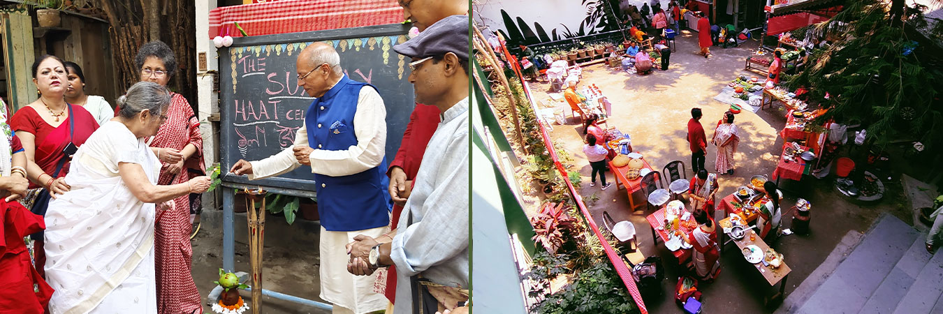 Organic Cooking Contest at Sunday Haat, Siliguri